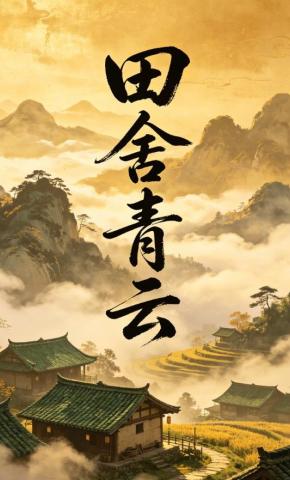 短剧《田舍青云》海报