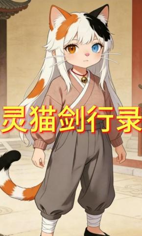 短剧《灵猫剑行录》海报