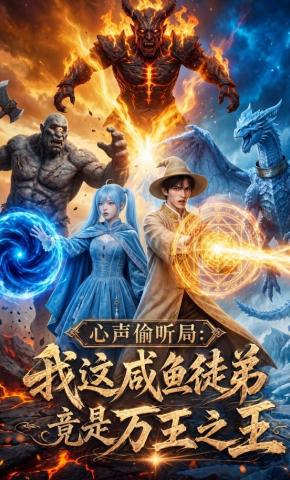 短剧《心声偷听局：我这咸鱼徒弟竟是万王之王》海报