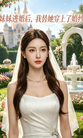 短剧《妹妹逃婚后，我替她穿上了婚纱》海报
