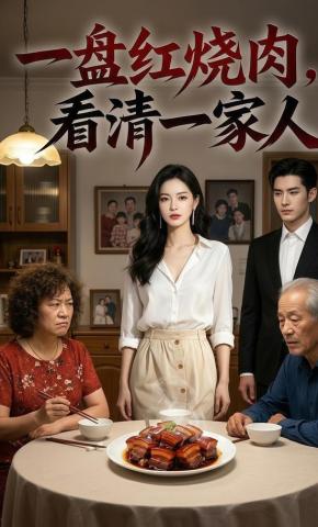 短剧《一盘红烧肉，看清一家人》海报