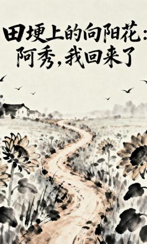 短剧《田埂上的向阳花：阿秀，我回来了》海报