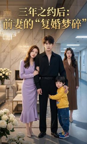 短剧《三年之约后：前妻的“复婚梦碎”》海报