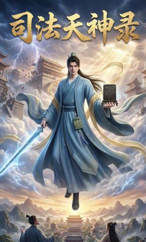 短剧《司法天神录》海报