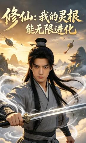 短剧《修仙：我的灵根能无限进化》海报