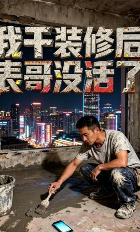 短剧《我干装修后表哥没活了》海报