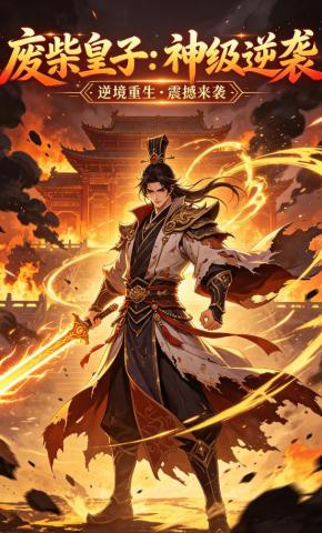 短剧《废柴皇子：神级逆袭》海报