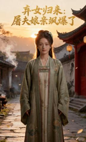 短剧《弃女归来：屠夫娘亲飒爆了》海报