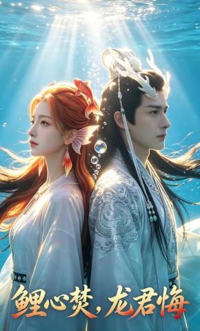 短剧《鲤心焚，龙君悔》海报