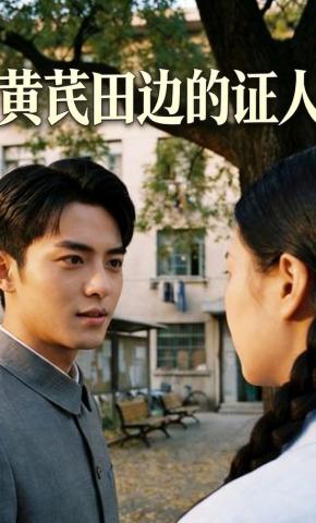 短剧《黄芪田边的证人》海报