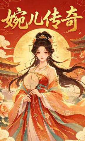 短剧《婉儿传奇》海报
