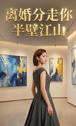 短剧《离婚分走你半壁江山》海报