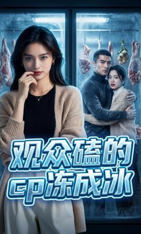 短剧《观众磕的cp冻成冰》海报