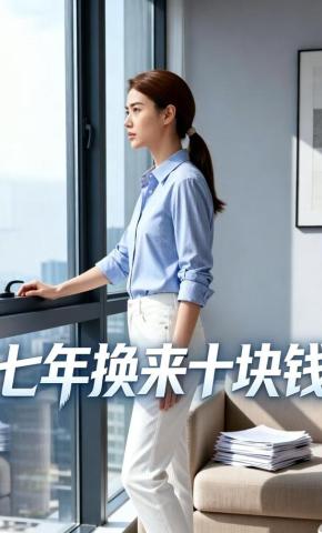 短剧《七年换来十块钱》海报