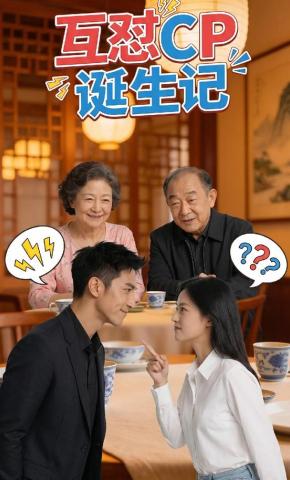 短剧《互怼CP诞生记》海报