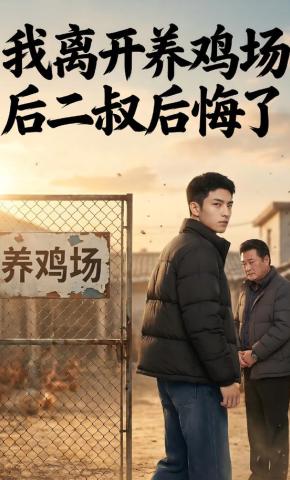 短剧《我离开养鸡场后二叔后悔了》海报