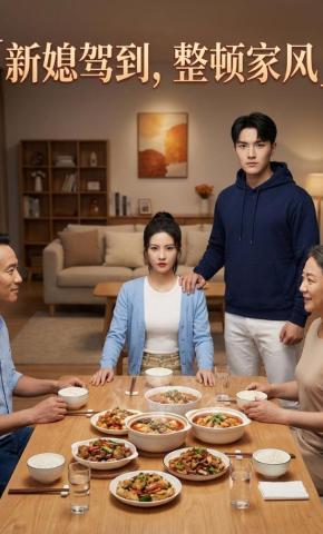 短剧《新媳驾到，整顿家风》海报