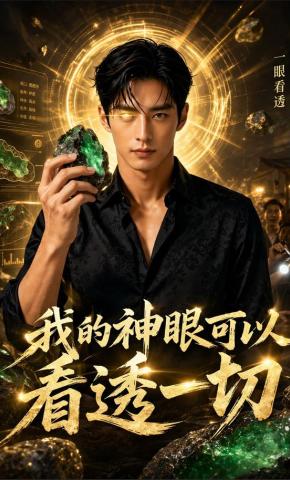 短剧《我的神眼可以看透一切》海报