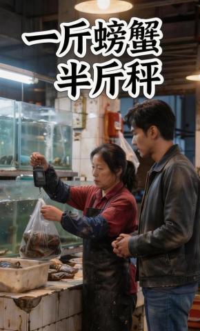 短剧《一斤螃蟹半斤秤》海报