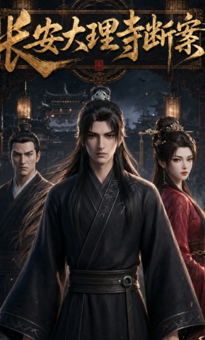 短剧《长安大理寺断案》海报