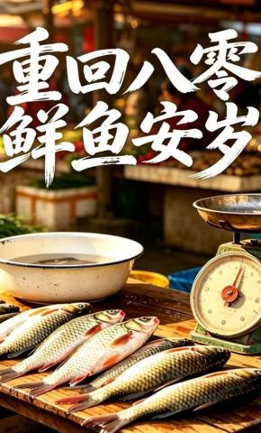 短剧《重回八零鲜鱼安岁》海报