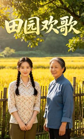 短剧《田园欢歌》海报