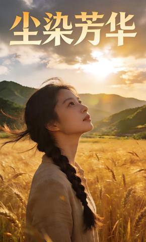 短剧《尘染芳华》海报