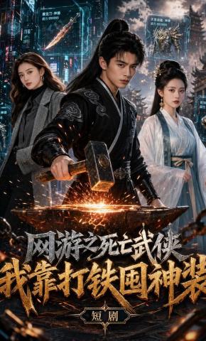 短剧《网游之死亡武侠我靠打铁囤神装》海报