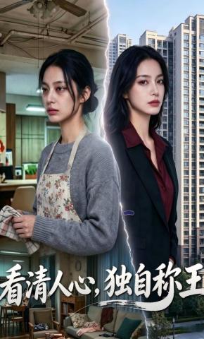短剧《看清人心，独自称王》海报