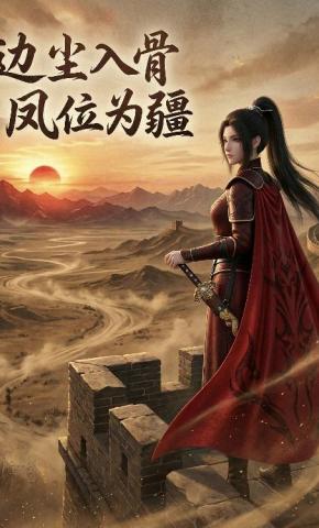 短剧《边尘入骨，凤位为疆》海报