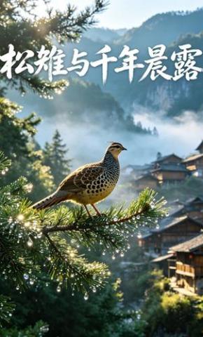 短剧《松雉与千年晨露》海报