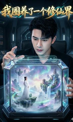 短剧《我圈养了一个修仙界》海报