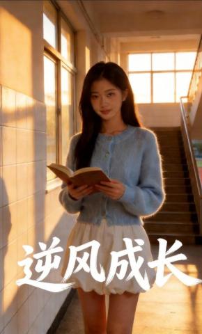 短剧《逆风成长》海报