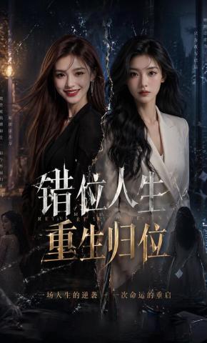 短剧《错位人生重生归位》海报