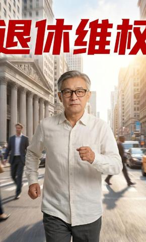 短剧《退休维权》海报