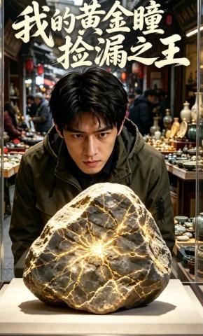 短剧《我的黄金瞳捡漏之王》海报