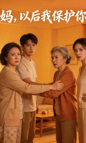 短剧《妈，以后我保护你》海报