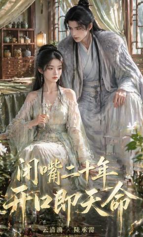 短剧《闭嘴二十年开口即天命》海报