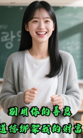 短剧《别用你的善良，道德绑架我的财富》海报