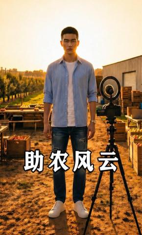 短剧《助农风云》海报