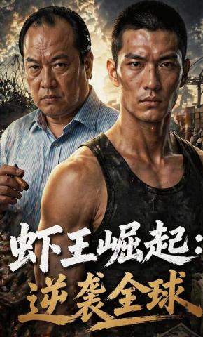 短剧《虾王崛起，逆袭全球》海报