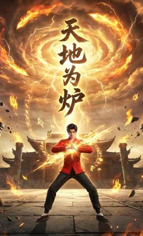 短剧《天地为炉》海报