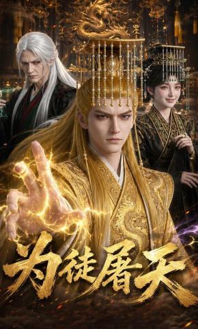 短剧《为徒屠天》海报