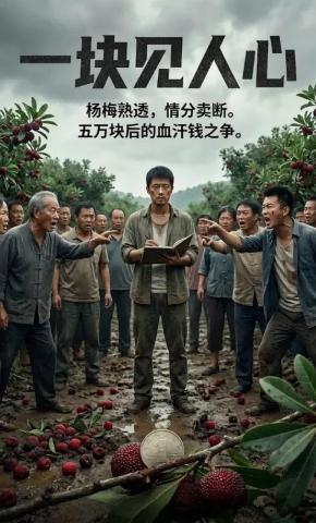 短剧《一块见人心》海报