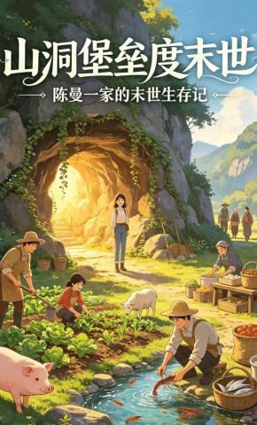 短剧《山洞堡垒度末世》海报