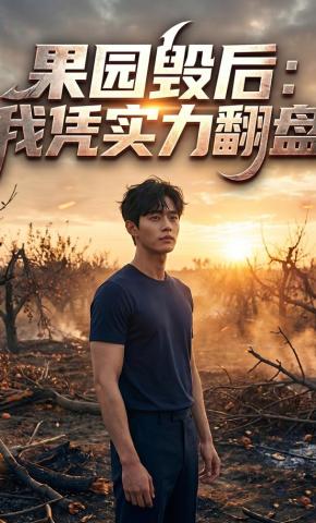 短剧《果园毁后：我凭实力翻盘》海报