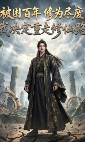 短剧《被困百年修为尽废，我决定重走修仙路》海报