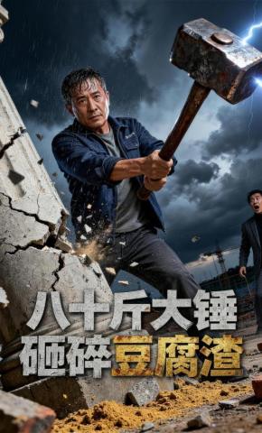 短剧《八十斤大锤砸碎豆腐渣》海报