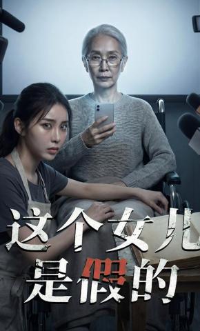 短剧《这个女儿是假的》海报