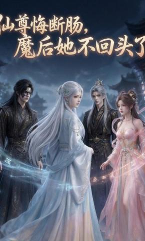 短剧《仙尊悔断肠，魔后她不回头了》海报